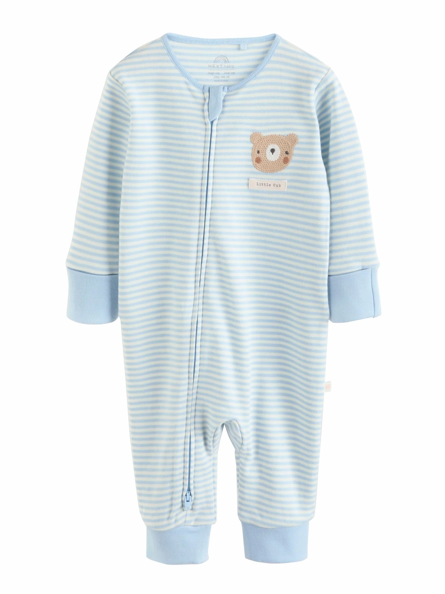 NEXT Bébé garçon Dors-Bien bébé à Zip Double Sens, Lot de 3