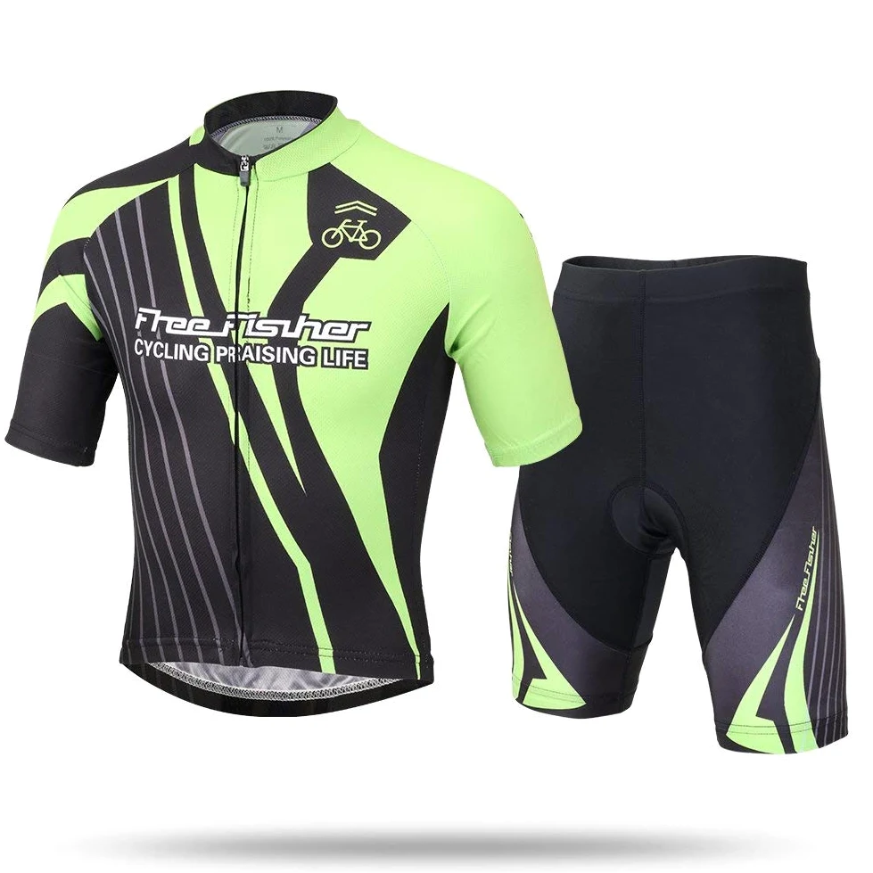 Combinaison de Maillot Cyclisme Velo Pantalons pour Enfant