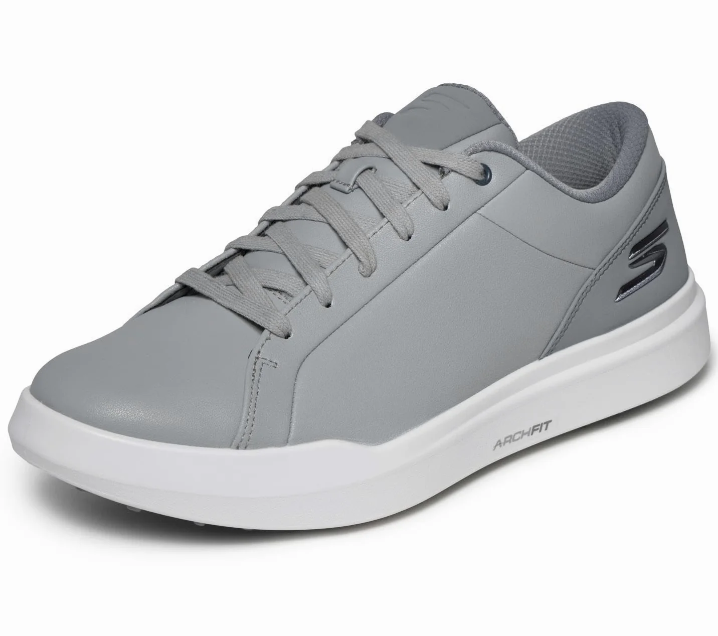 Skechers Go Golf Homme Drive 6 Arch Leather Relaxed Fit Spikeless Golf Shoe Basket