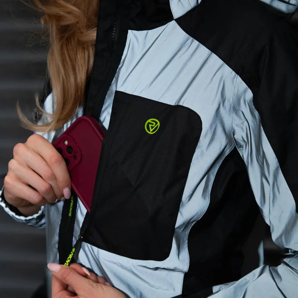 Proviz Reflect 360 Outdoor Reflect 360 Veste d'extérieur pour femme Argenté/noir Taille 10 Femme
