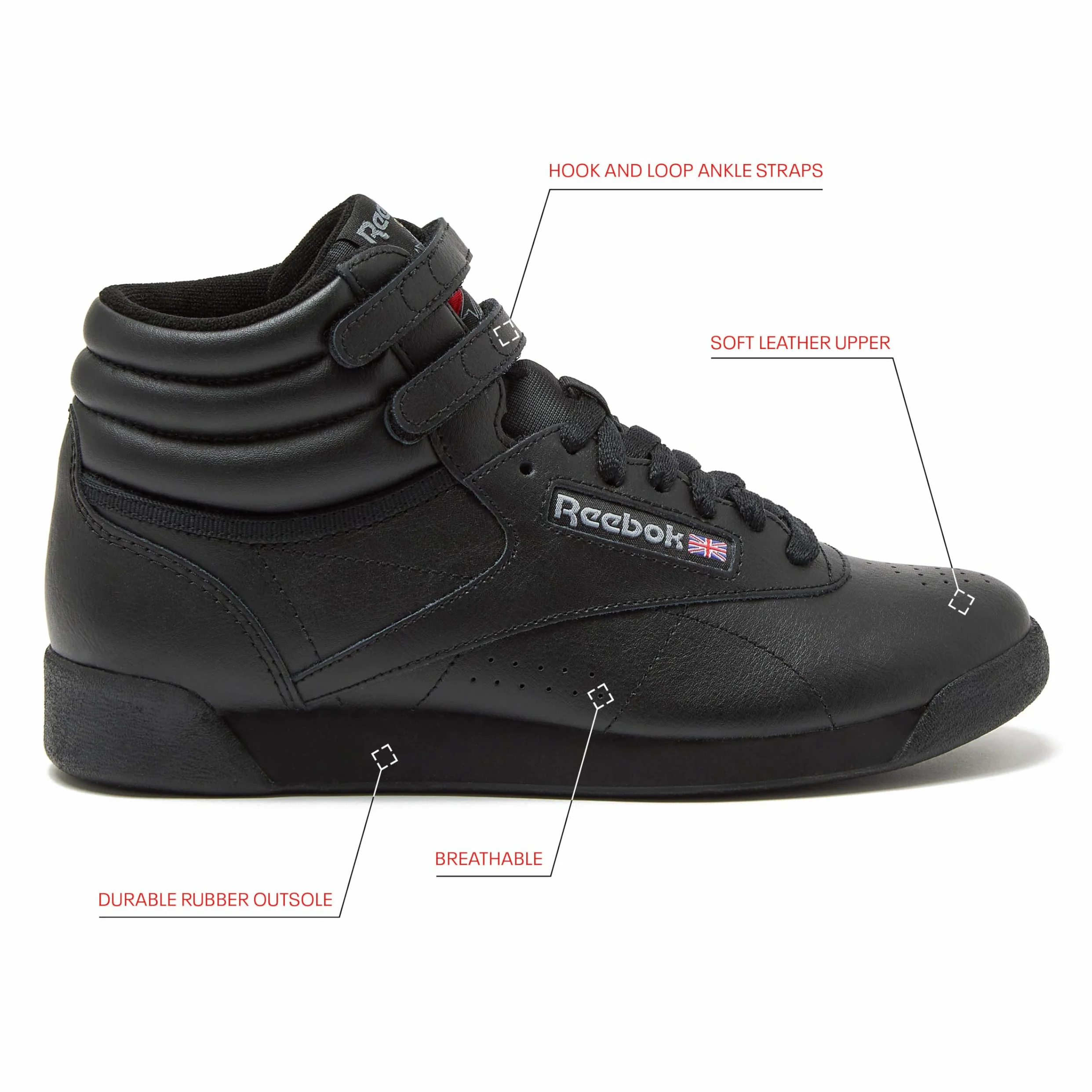 Reebok Freestyle Hi Chaussure de marche Femme