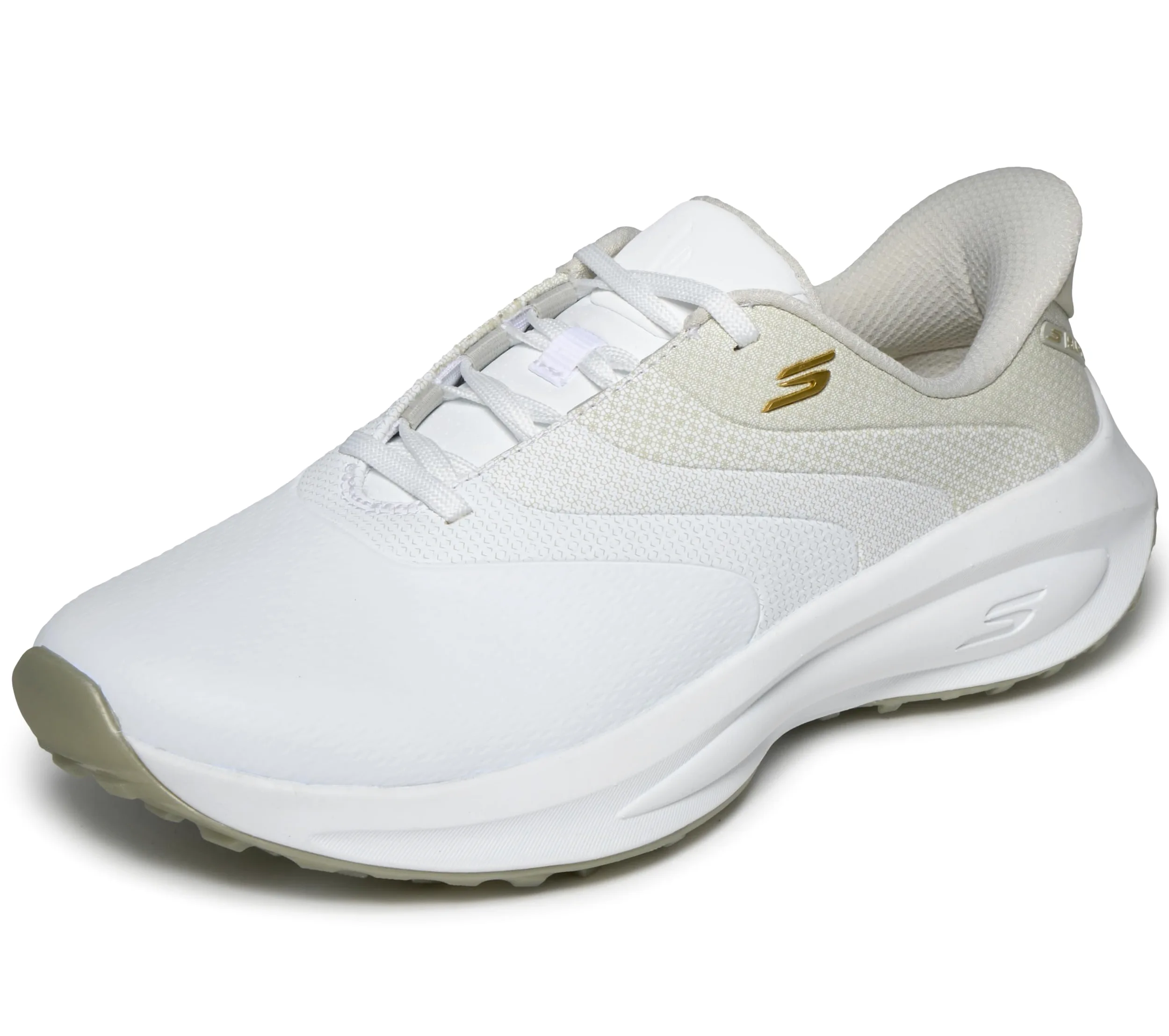 Skechers Go Golf Synthetic Upper Lace Up Spike Less Golf Shoe Chaussure de golfFemme