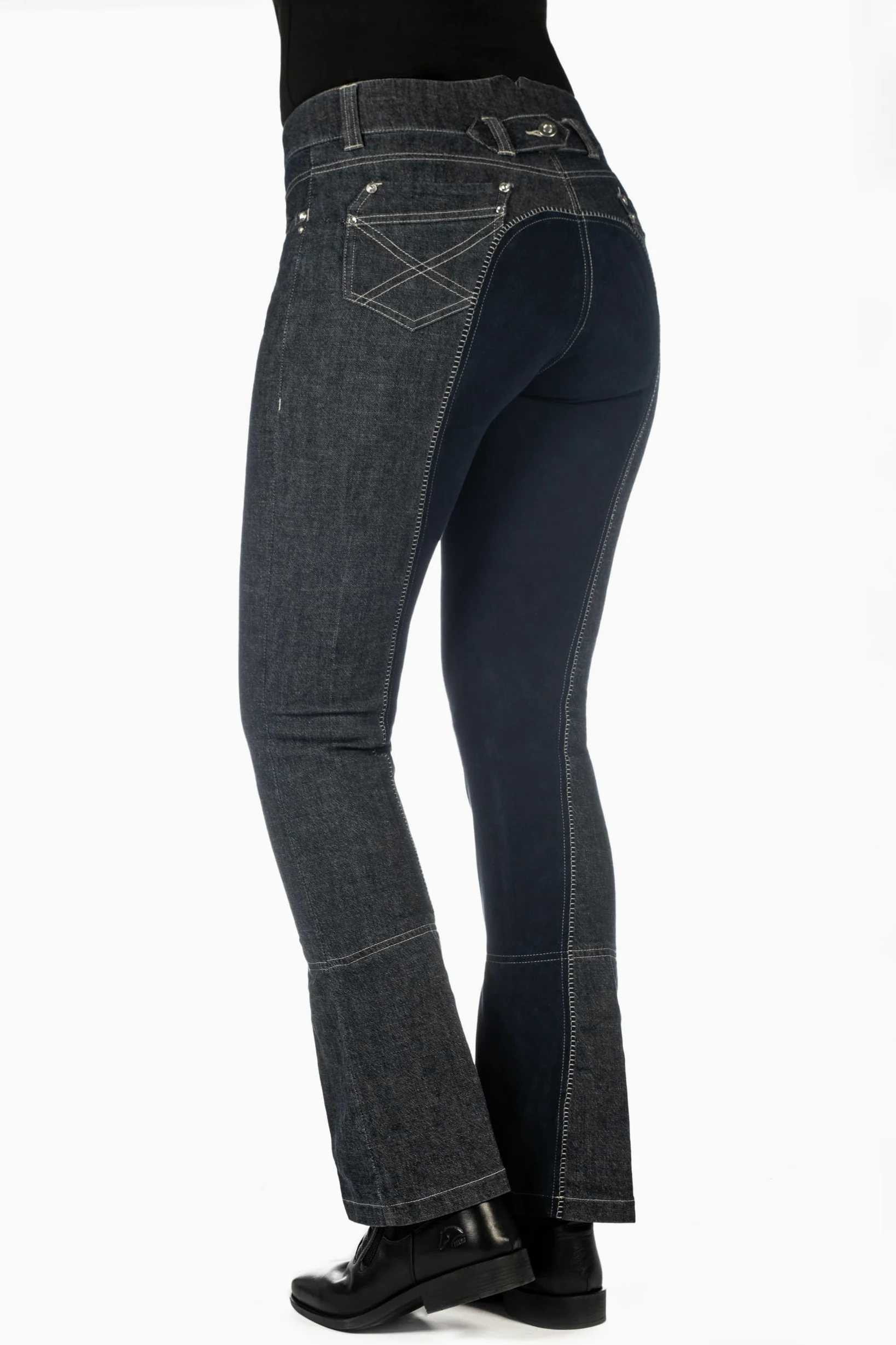HKM Jodhpur Miss Blink- 1/1 Alos - Pantalon d'équitation pour Femme - Empiècement 6169