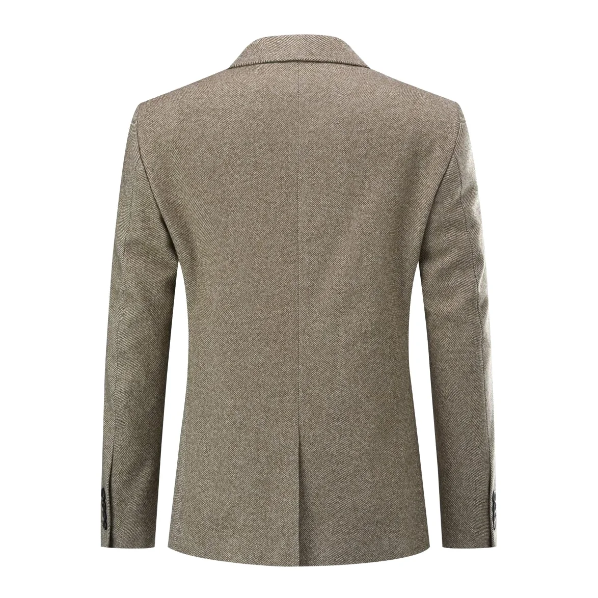 Allthemen Blazer Homme Casual Chic et Elegant Veste de Costume Slim Fit Deux Boutons Mariage