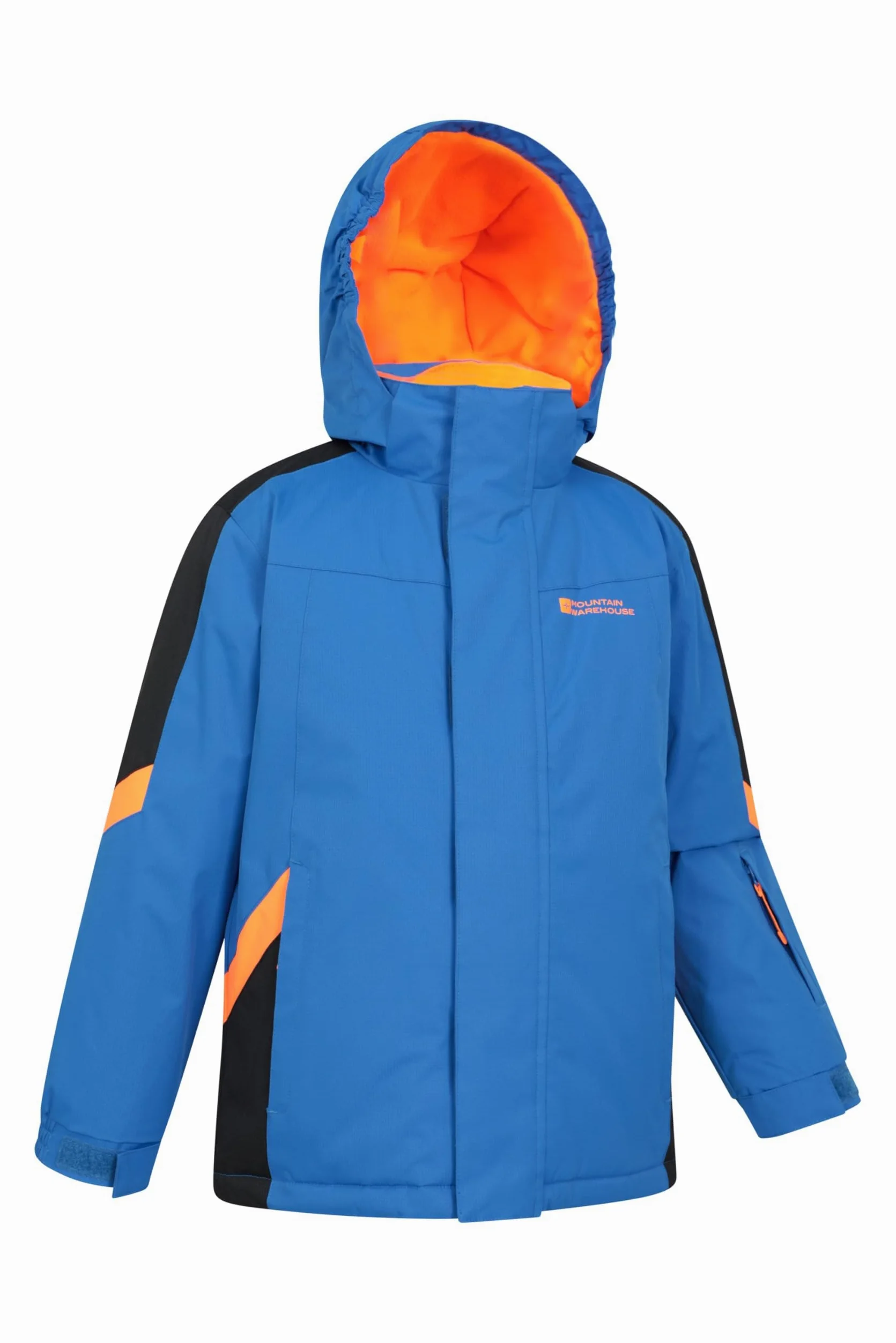 Mountain Warehouse Veste de Ski Raptor Enfants - Manteau Résistant à la Neige, Doublure Polaire, Jupe Pare-Neige Intégrée - Parfaite pour l'hiver