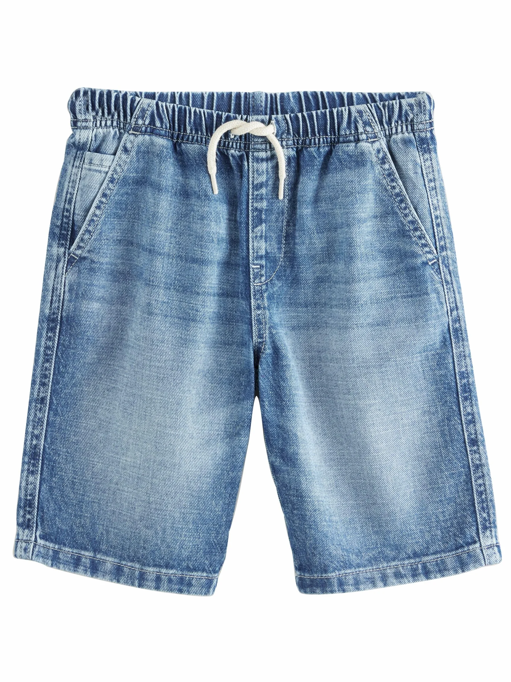 NEXT Garçon Bermuda en Denim à Enfiler, Lot de 2