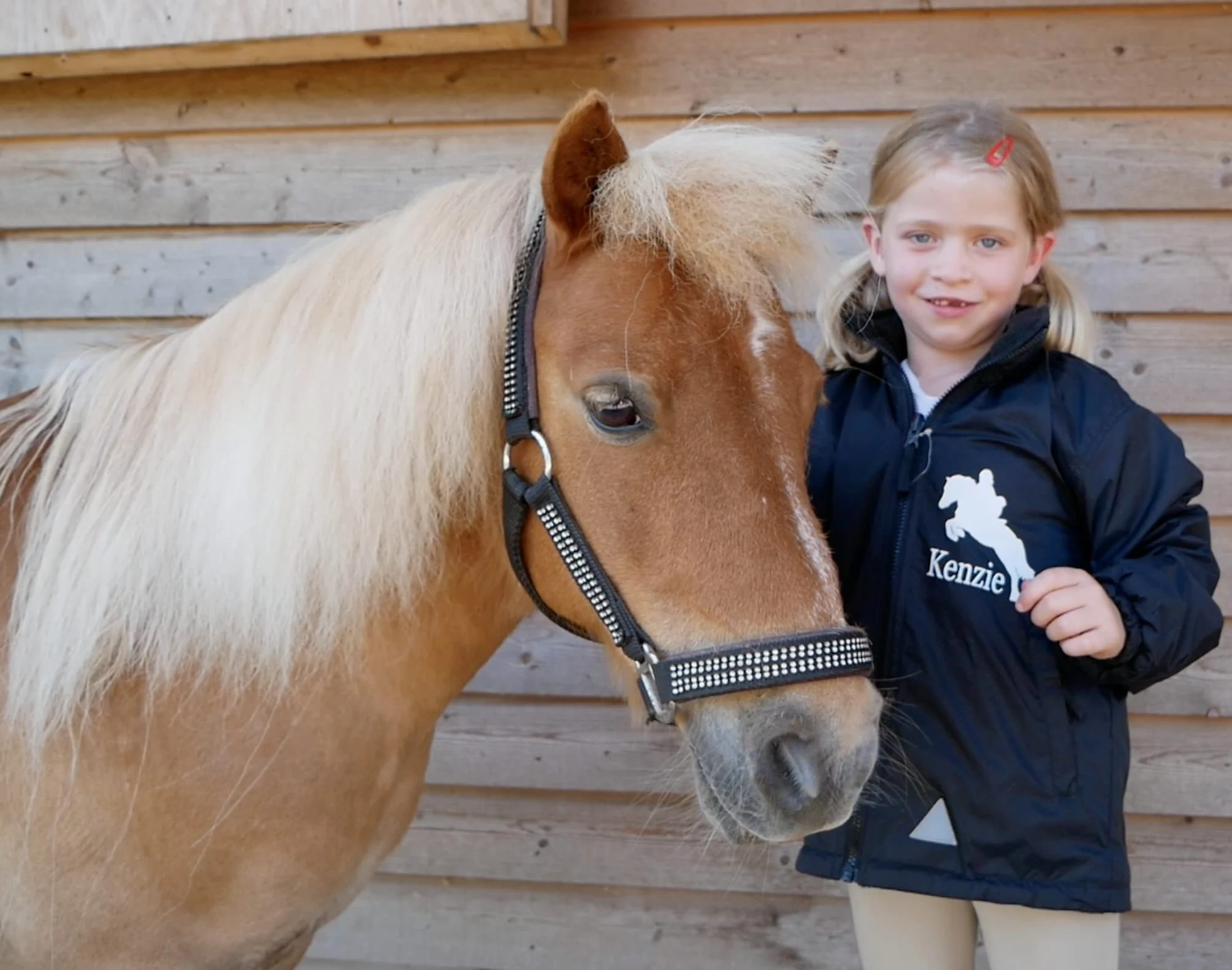 Luvponies Veste d'équitation personnalisée pour fille Violet 7-8 ans
