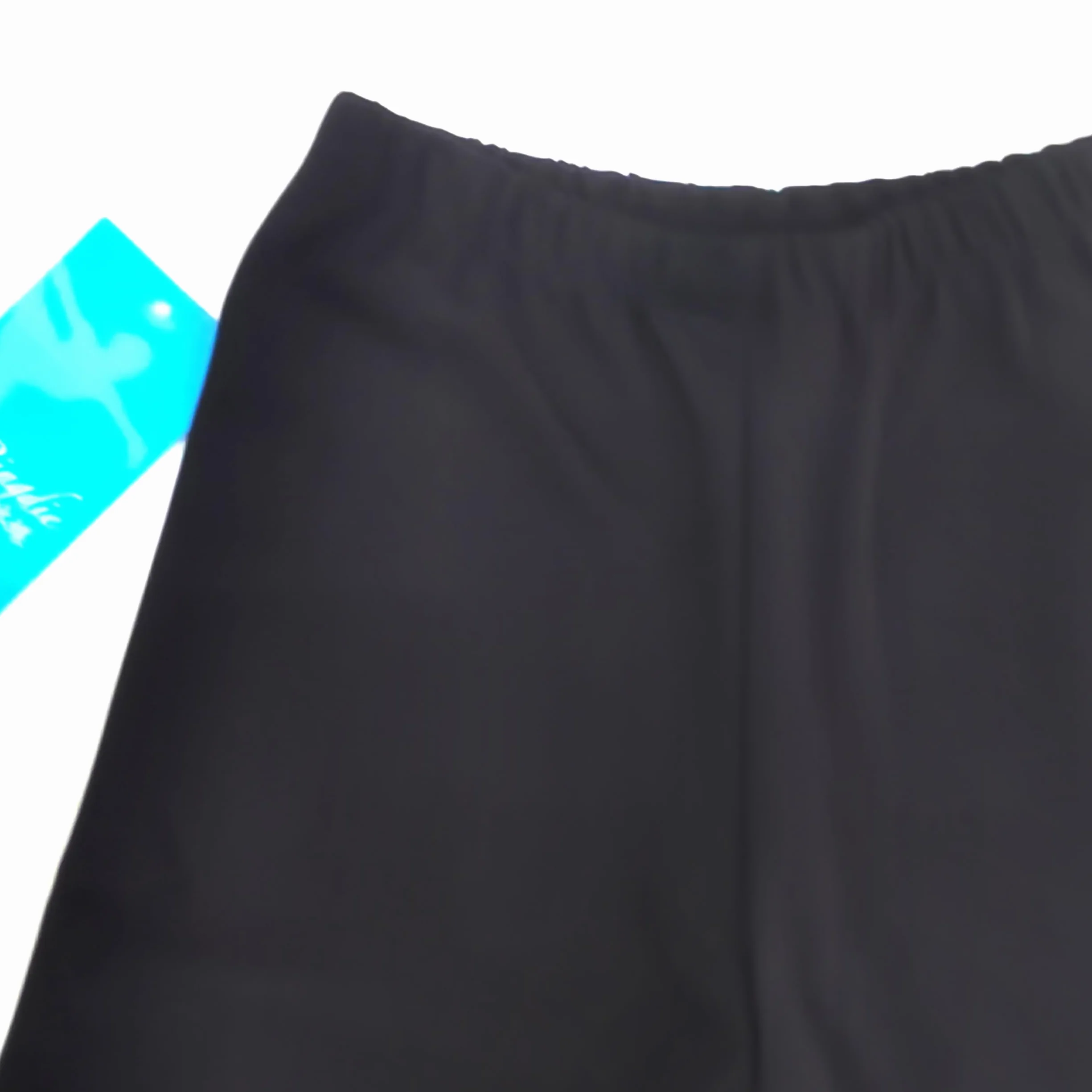 LIUHUO Pantalon de Patinage Artistique Noir uni pour Homme