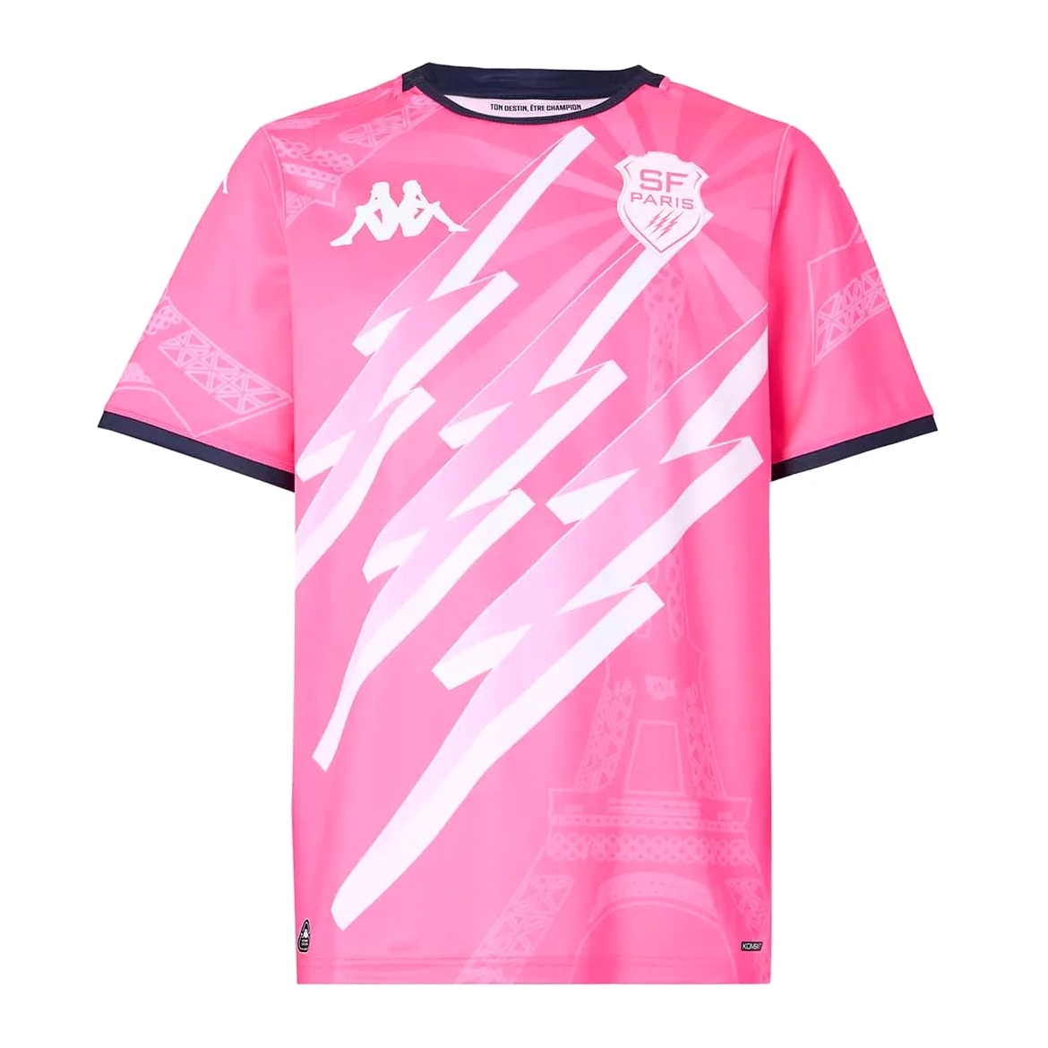 Kappa Maillot Rugby Stade Français Domicile Homme
