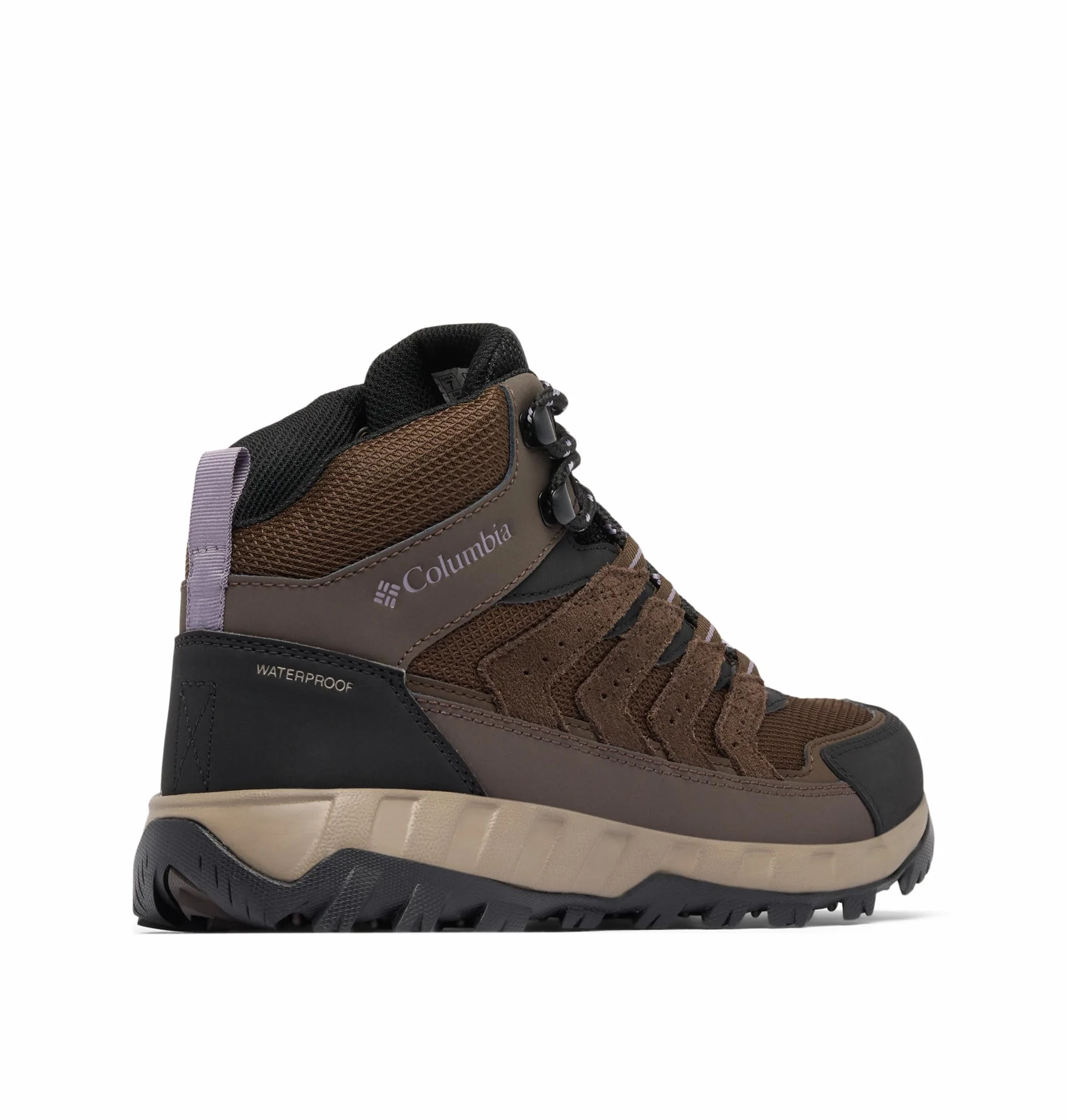 Columbia Strata Trail Mid Wp Bottes de trekking et de randonnée mi-hautesFemme