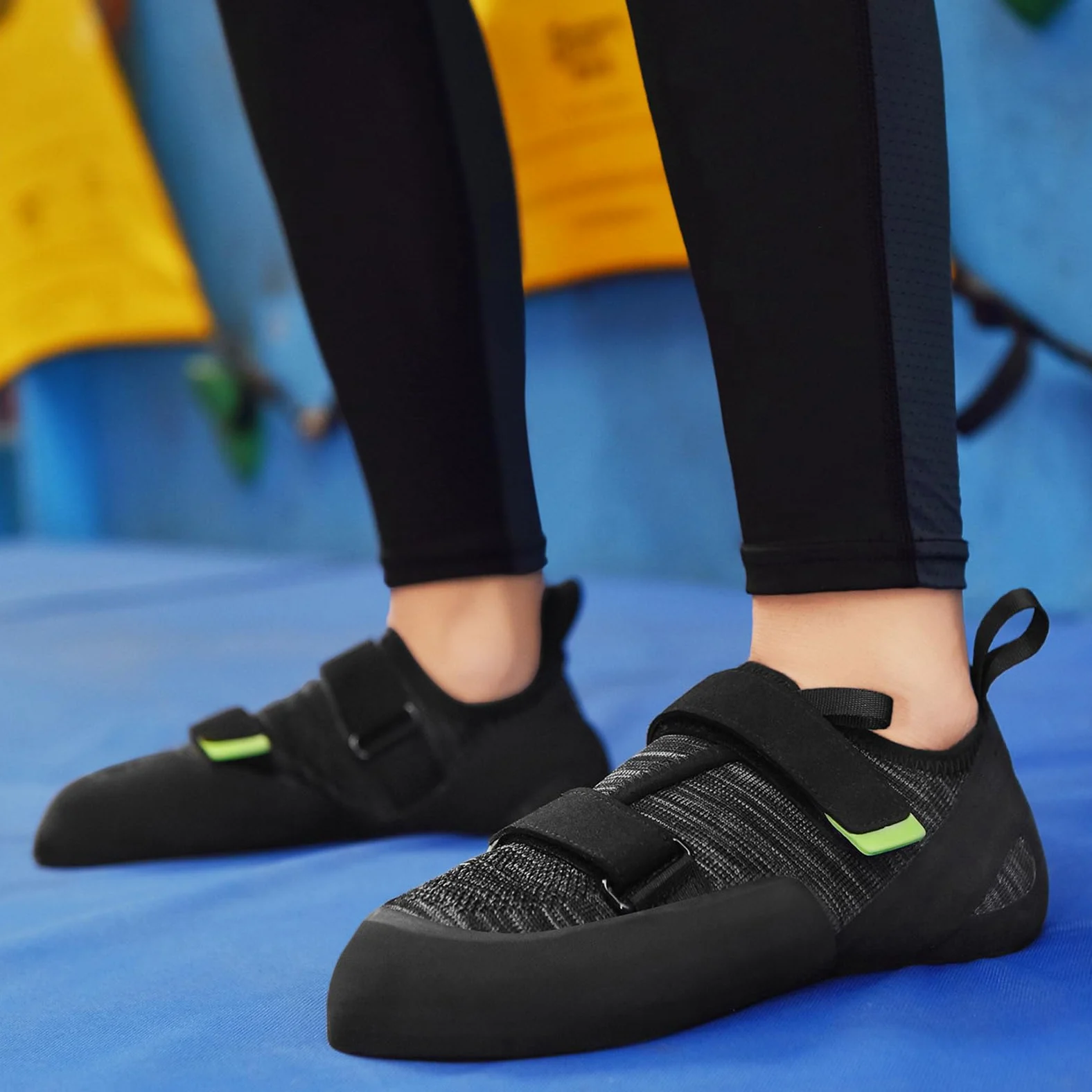 Chaussures d'escalade Hommes Femmes Intérieur Débutants Escalade Bloc Chaussures D'entraînement