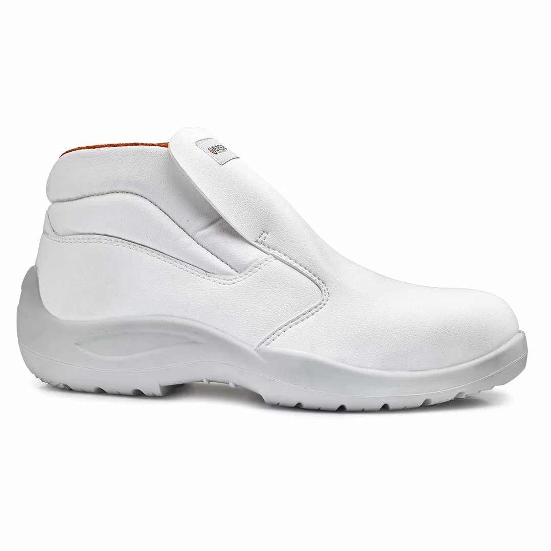 Base Protection, Argo Chaussure de Sécurité pour Hommes et Femmes, Blanc, Taille